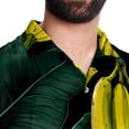thumbnail image 5 of Banana Men's Short Sleeve Beach Shirts Button Down Poplin Casual Printed Summer Unisex, 5 of 6
