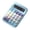 Blue, variant on Pocket Mini Digital Calculator with 12-Digit LCD Display, Portable Compact Desktop Calculating Tool for Household Budgeting, Office Accounting, Retail Checkout & Daily Financial Calculations-(White)