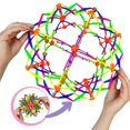 thumbnail image 2 of Sensory & Fidget Sphere ORB Curiosities Jumbo Expand-A-Ball, 2 of 5