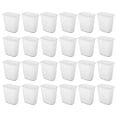 thumbnail image 1 of Sterilite Rectangular Wastebasket 5.5 Gallon Open Top Trash Bin, 24 Pack, White, 1 of 5