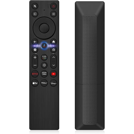 New Voice Remote Replacement for TCL TV Remote - Compatible with TCL Google Smart TV QM5K QM6K QM6KPRO QM7K Q77K X11K Series Mini LED QLED 4K HDR (RC923A)