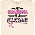 thumbnail image 4 of Inktastic My Grandma is a Survivor Breast Cancer Awareness Boys or Girls Baby Bodysuit, 4 of 5