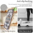 thumbnail image 3 of TECHVIDA Kitchen Rugs 4 Piece Set,Non Slip Machine Washable Kitchen Mats,Boho Vintage Abstract Kitchen Carpet for Farmhouse Living Room Hallway, 3 of 8