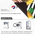 thumbnail image 2 of Floral Sunflower Stripe Dishwasher Magnet Covers for The Front Magnetic Dishwasher Cover Home Cabinet Decals 20" x 26" Refrigerator Door Home Decor, 2 of 5