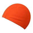 thumbnail image 4 of Gorro de natación elástico unisex Adultos Protección auditiva Gorro de baño (Azul oscuro), 4 of 8