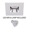 thumbnail image 2 of HR-D412LED-S-SC/WT WAC Limited 4 Inch 7W 1 LED Low Voltage Round Adjustable Open Reflector Trim-Clear/White Finish, 2 of 3