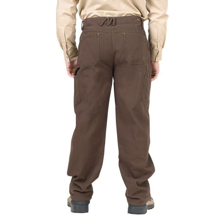 Men's Flannel Lined Carpenter Pants 