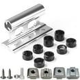 thumbnail image 1 of Bike Front Fork Mount Block Aluminum Alloy Car Roof Rack 20×110mm with Adapter, 1 of 10