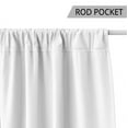 thumbnail image 3 of Modern Simple Style Curtains Christmas Snowflake Curtains Blackout Curtains Suitable for Room Bedroom Decoration Christmas Gifts(Rod pocket), 3 of 5