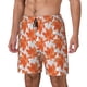 thumbnail image 1 of Fotbe Maple Leaves A Traje de Baño para Hombre – Shorts de Natación de Secado Rápido con Forro y Bolsillos-Large, 1 of 6