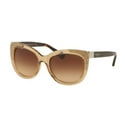 Coach HC8171 Sun Full Rim Square Womens Sunglasses (Crystal Brown)