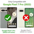 thumbnail image 2 of Case for Google Pixel 7 Pro Case Military Grade Drop Case with Kickstand Metel Ring Magnetic Holder Shockproof Protective for Pixel 7 Pro Phone Case (Black), 2 of 17