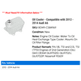 thumbnail image 2 of Cooler - Compatible with 2012 - 2014 Audi A6 2013, 2 of 3