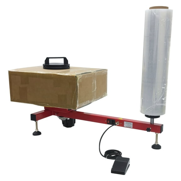 40CM Film Baler Stretch Film Wrapping Packager Machine Turntable Manual/Electric Winding Commercial 110V