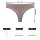 thumbnail image 5 of Sonducket Ropa interior de algodón para mujer Transpirable Absorbe la humedad Elástico Absorbe la humedad Elástico Color sólido Chica M Ropa interior chocolate S, 5 of 6