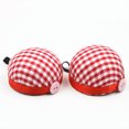 thumbnail image 1 of tredstone Foam Ball Shaped Needle Pin Cushion with Elastic Wrist Belt DIY Handcraft Tool for Cross Stitch Sewing, 1 of 8