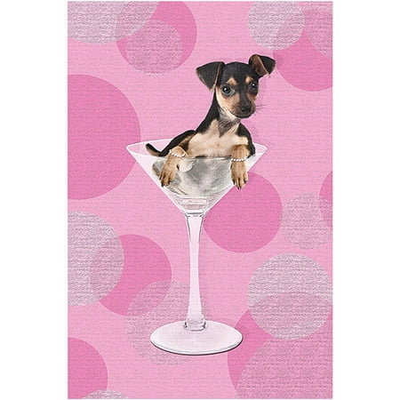 Trademark Fine Art "Min Pin II" Canvas Art by Gifty Idea Greeting Cards and Such!