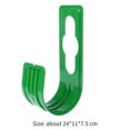 thumbnail image 2 of Soporte De Tubo Soporte para manguera de agua de jardín Soporte de montaje en pared Gancho para tubería de agua (verde), 2 of 2