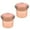 Orange, variant on KDFWDM Dessert Cups, Reusable Yogurt Container Parfait Cups with Locking Lids, Plastic Airtight Snack Oatmeal Cereal Storage Container