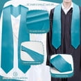 thumbnail image 5 of Endea Graduation Turquoise Graduation Stole, 5 of 7