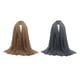 thumbnail image 1 of 2pcs Bufanda larga de suave para mujeres musulmanas Hijab sólido Bufanda de cuello Bufanda Yinane Bufanda de algodón suave de las mujeres, 1 of 8