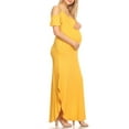 thumbnail image 4 of White Mark Women's Maternity Alexis Maxi Dress-Available in Plus Sizes, 4 of 4