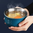 thumbnail image 6 of Travelwant Insulated Casserole Dish with Lid, Hot Pot Food Warmer/Cooler –Great Thermal Soup/Salad Serving Bowl- Stainless Steel Hot Food Container–Best Gift Set for Moms –Holidays, 6 of 7