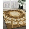 thumbnail image 2 of Ahgly Company Indoor Rectangle Patterned Dark Bisque Brown Area Rugs, 2' x 5', 2 of 6
