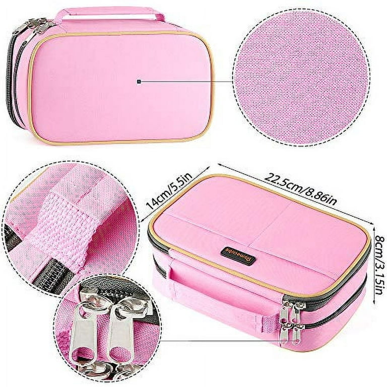 Homecube Pencil Case Big Capacity Pencil Bag Makeup Pouch Durable