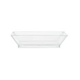 thumbnail image 5 of Square Clear Plastic Mini Modern Plate - 2 1/2" x 2 1/2" x 1/2" - 100 count box, 5 of 11
