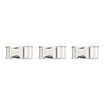 thumbnail image 4 of Youkk Metal Bag Webbing Belt Buckle Clip Clasp Stylish and Sturdy Silver Inner diameter 19mm 3Set, 4 of 6