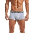 thumbnail image 2 of Aayomet Mens Boxers Underwear Men's Boxer Briefs with Comfort Flex Waistband, Multipack,Gray L, 2 of 4
