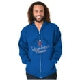 thumbnail image 6 of ICEE American Classic Bear Mascot Zip Up Hoodie Men's Women's Brisco Brands M, 6 of 6