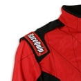 thumbnail image 6 of RaceQuip® 131916RQP Chevron-1 FRC Driving Jacket - SFI 3.2A/1 - Red - XL, 6 of 7