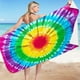 thumbnail image 1 of Puntoco Microfiber Beach towel Super Lightweight Colorful Bath towel Sandproof Beach Blanket Multi-Purpose towel for Travel Swimming Pool 30X60 Inch, 1 of 3