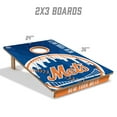 thumbnail image 6 of YouTheFan MLB New York Mets 2' x 3' Cornhole Game, 6 of 6