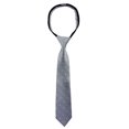 thumbnail image 1 of Spring Notion Boys' Pre-tied Woven Zipper Tie Large Lilac Dotted, 1 of 4