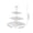B, variant on Dessert Stand Dessert Stand Square 3-Tier Cake Stand Fruit Tray Candy Dish Snack Tray Nut Holder European Serving Stand for Home Party Afternoon Tea Daily Use 3 Tier Dessert Stand