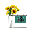 thumbnail image 1 of Graffiti Street Wolf Illustration Pattern Artificial Sunflower Vases Bottle Blessing Card, 1 of 3