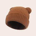 thumbnail image 6 of Krdevn Baby Knit Winter Hat with Bear Design Stretch Soft Warm for Toddler Boys Girls Cold Weather Beanie,One Size, 6 of 9