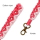 thumbnail image 3 of Piezas Boho Macrame Llavero Pulsera Pulsera hecha a mano Llavero Llavero Titular Cordón de muñeca, 3 of 5