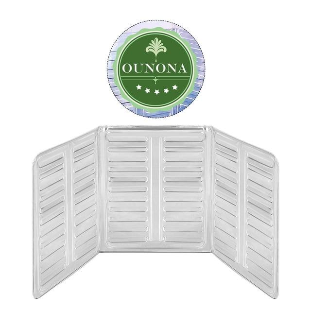 WHAMVOX Deflector De Aceite Anti Salpicaduras Para Cocina Material Aluminio Plateado