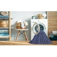 thumbnail image 2 of Ahgly Company Machine Washable Indoor Rectangle Transitional Blue Area Rugs, 8' x 10', 2 of 7