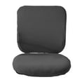 thumbnail image 2 of Stretchable Cover Slipcover Washable Easy to Remove Rotating Seat Cover for Rotating Computer , Dark Gray, 2 of 7