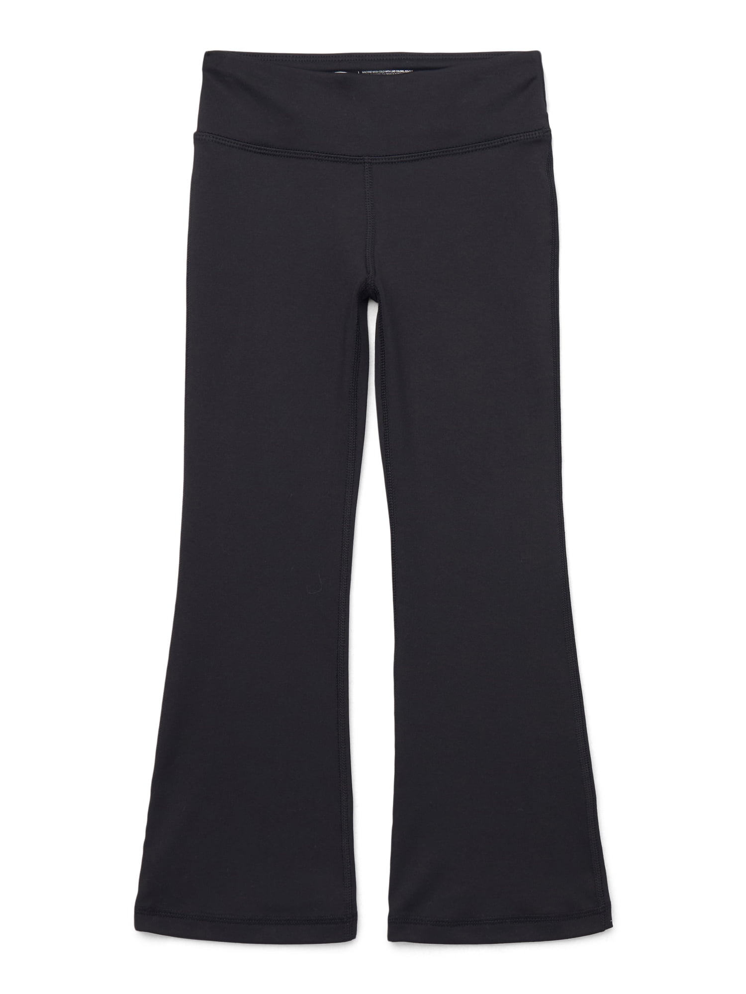 Athletic Works Girls Active Flare Leggings with UPF 30, 2-Pack, Sizes 4-18 & Plus