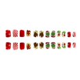 thumbnail image 2 of ZOLEAROPY Diadema de fútbol con perlas y diamantes de imitación, diadema con nudo superior anudado, accesorio para el cabello para el día del juego, regalo para fanáticos de las mamás del fútbol (rojo, 2 of 5