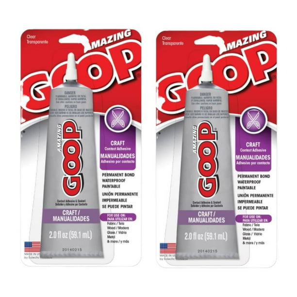 Amazing Goop Craft Glue Adhesive 2oz Nozzle Tip Tube Waterproof