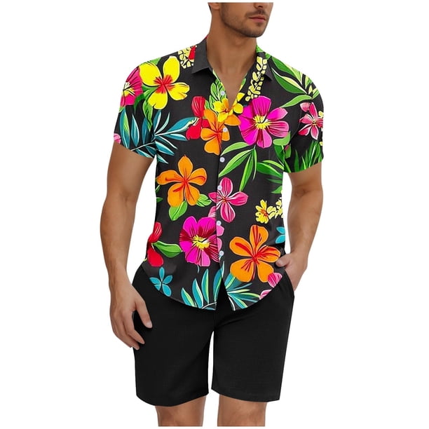 Mens Camisas de Manga Larga Casual Elegante Cuadrado Girar Hacia Abajo Cuello Botón Blusa, Verano de Spandex