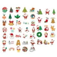 thumbnail image 2 of 50PCS Christmas Stickers Winter Snowman Sticker for Christmas Cardschristmas Holiday Sticker for Card Making Decoration DIY Scrapbooking -B, 2 of 12