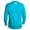 thumbnail image 2 of Body Glove Long Raglan Sleeve Loose Fit Rashguard Swimwear Top Swim Shirt Blue - S, 2 of 2